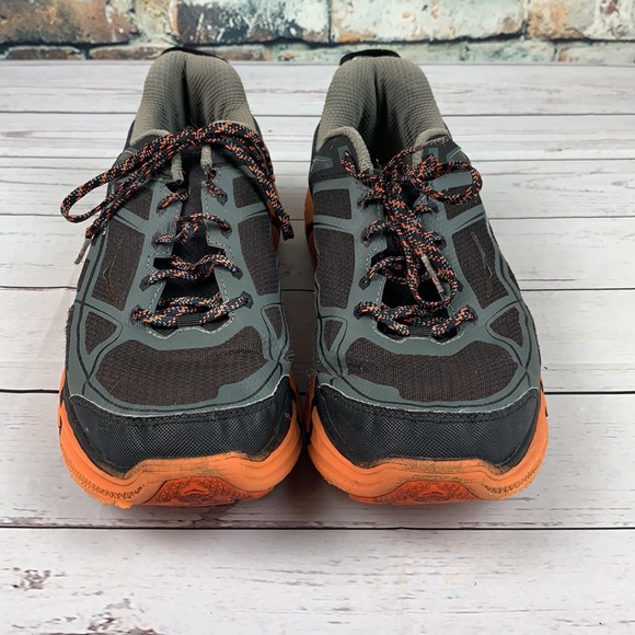 Hoka One One "CHALLENGER ATR" black & orange trail shoes size 10 - Picture 3 of 13